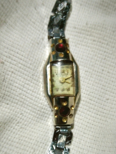 Antiguo Reloj Marca Steelco De Dama. De Los 30s. No Funciona
