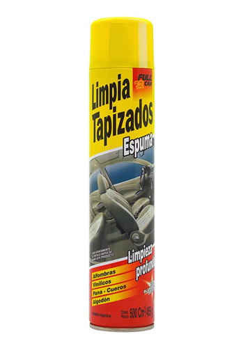 Limpia Espuma Tapizado Chenille Pana Alfombras Full Car