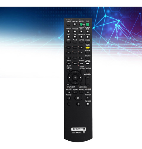 Reemplace El Control Remoto Rm-aau027 Por El Sistema De Cine