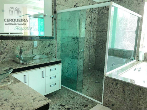 Casa Temporada Para Locação, Acapulco, Guarujá. - Ca0524