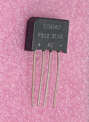 Ecg Bridge Rectifier Si Ecg167 200prv/2a Gzg