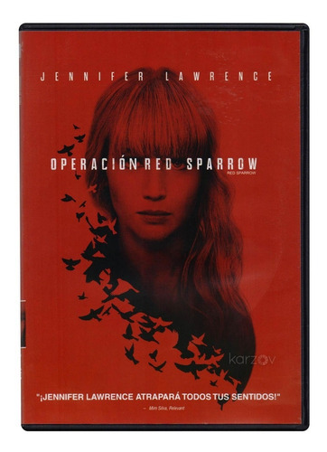 Operacion Red Sparrow Jennifer Lawrence Pelicula Dvd