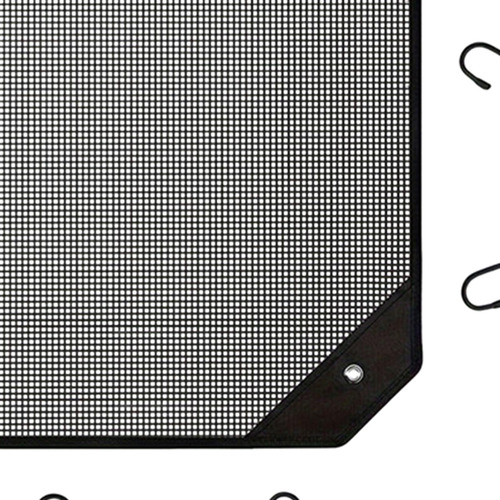 Cubierta Protectora Negra Para Aire Acondicionado 71cm