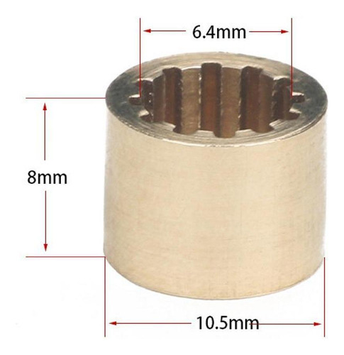 10pcs Billard Cue Ferrules Piscina Cue Ferrules 10.5 Mm