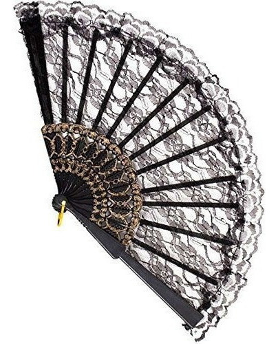 Accesorio De Traje De Ventilador De Encaje Plegable