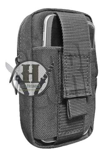 Porta Celular Objetos Botiquin Edc Pouch Negro Rescue 635