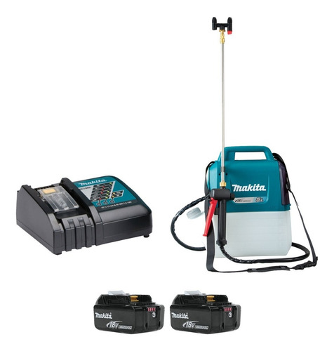 Pulverizador Sem Fio Makita Dus054 2bat 5ah Bl1850 Carregado