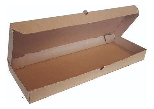 Caja Para Pizza 1/2 Metro 50x25x5 Marron Regalo X50u