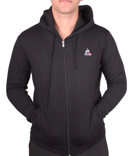 Campera Le Coq Ess Hoodie Jacket Algodón Capucha Asfl70