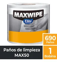 Comprar Paños Reutilizables Maxwipe Max50 Bobina X690 Paños Color Blanco