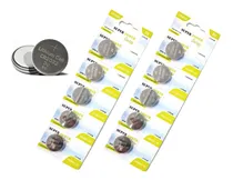 Comprar 2 Cartelas 10 Baterias Moeda Cr2032 Lithium Placa Mae Bios