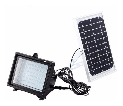 Luminaria Foco Led Solar Para Exteriores