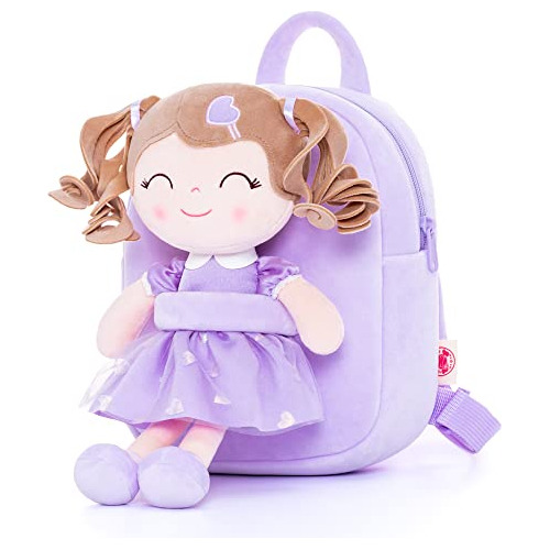 Gloveleya Toddler Mochila Bebé Girl Gift Plush Bolsa De Diap