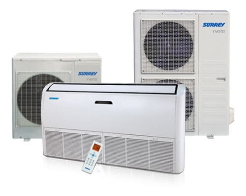 Aire acondicionado Surrey  split inverter  frío/calor 18120 frigorías  blanco 220V/380V 658IZQ072HP-ASA