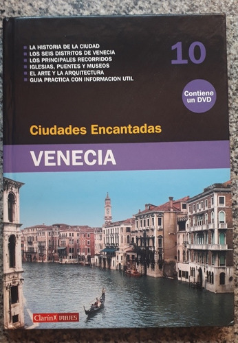 Libro Ciudades Encantadas N° 10 Venecia + Dvd