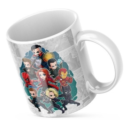 Mug Pocillo Vengadores Personalizado Taza