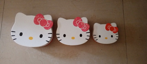 Cajita De Regalo Apilable Hello Kitty Original Samrio