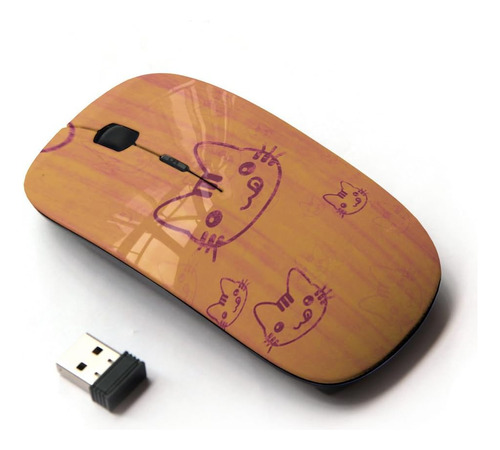 Koolmouse [ratón Inalámbrico Óptico 2.4g] [arte Dibujo Linda