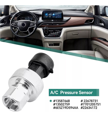 Qa1 A/c Refrigerant Pressure Switch Sensor Para Buick