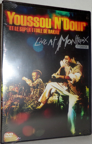 Dvd Youssou N'dour - Live At Montreux 1989