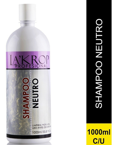 Shampoo Neutro Lakrop 1lt