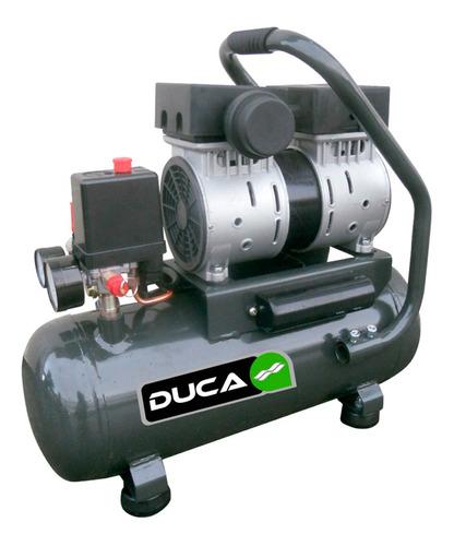 Compresor Carter Seco 12lts 1hp Duca Tanque Acero 1 Salida