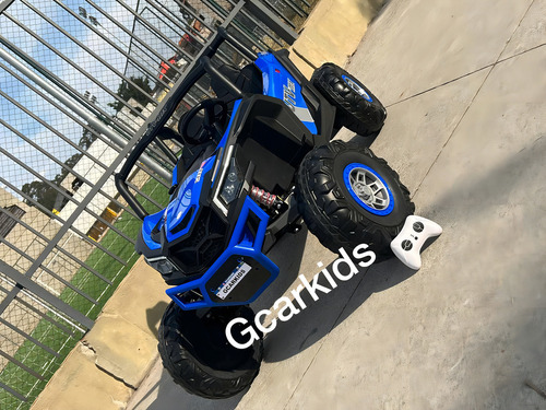 Carrinho Elétrico Buggy Utv Elétrico Infantil Azul 24volts Voltagem Do Carregador 220v