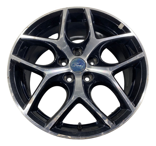 Roda Aro 17 Ford Focus Titanium 2016 2017 Com Detalhe (Usado)