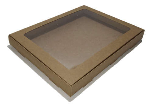 Pack De 25 Caja De Papel Kraft Para 12 Alfajor 25x19x2,5 