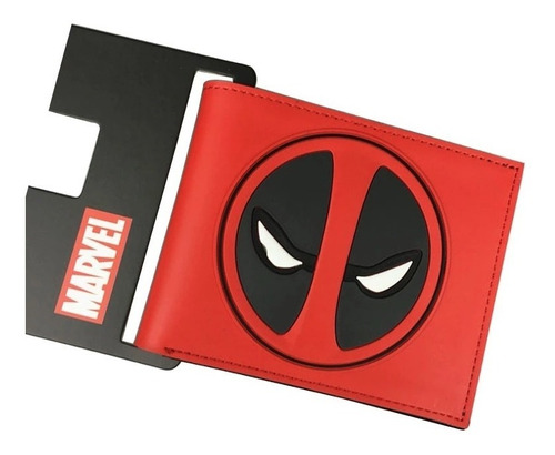 Cartera Gamer Juvenil Geek Marvel Comics Deadpool  A62 Promo