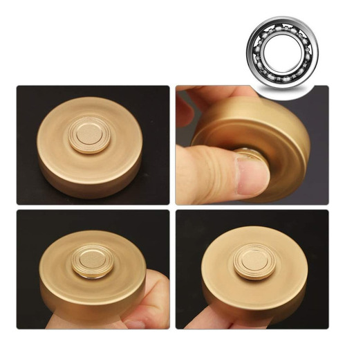 Fidget Spinner Metal, Juguetes De Cadena De Cubo Inquietante
