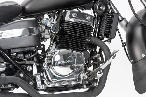 Imagen 4 de 15 de Mondial Hd 250 0 Km Custom Choper Nueva Creditos Solo Dni