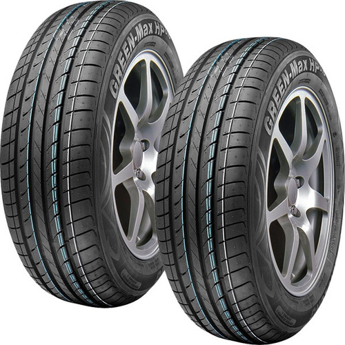 Paquete De 2 Llantas 195/60 R15 Ling Long Green Max Hp 88v