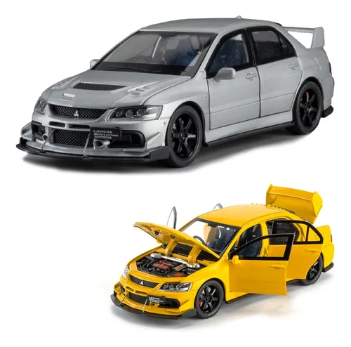 Mx Mitsubishi Lancer Evolution Ix Minifierro Coche Luz Y