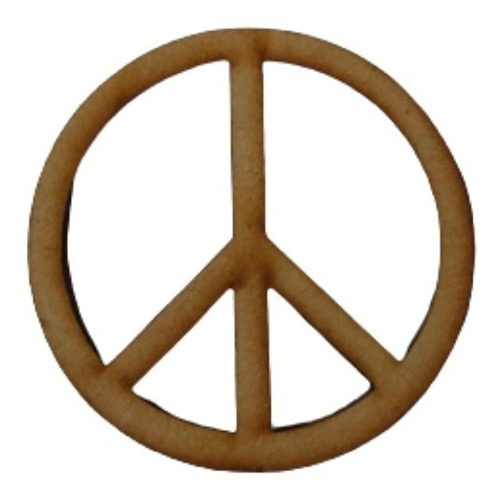 Simbolo De La Paz X 50 Unidades  Diámetro De 10 Cm