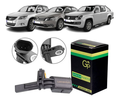 Sensor Freio Abs Amarok Roda Dianteira Esquerdo Wht003856