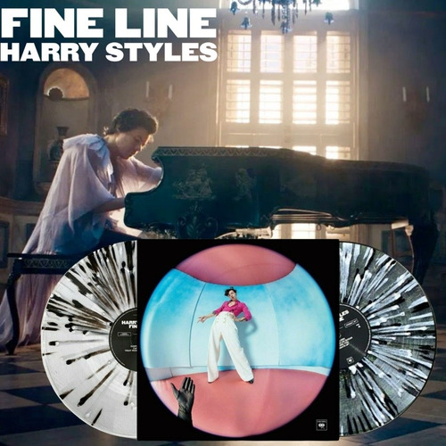 Harry Styles - Fine Line - Vinilo Blanco Y Negro Edición Ltd
