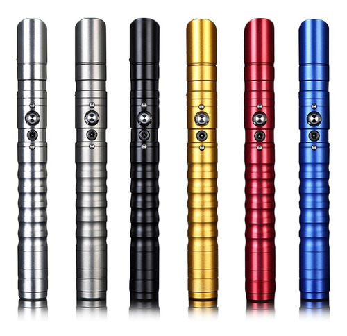 Sable De Luz Laser Mango Metal Sonido Con Efecto Colores Int