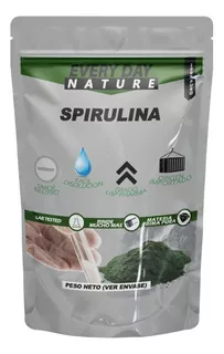 Suplemento en polvo Every Day Nature Espirulina proteínas sabor neutro en sachet de 1kg