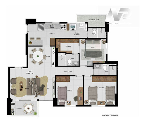 Imagem 19 de 22 de Apartamento Padrão À Venda Em Recife/pe - Ex01