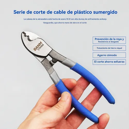 Alicate Corta Cables 6 Pulgadas Marca Danmi