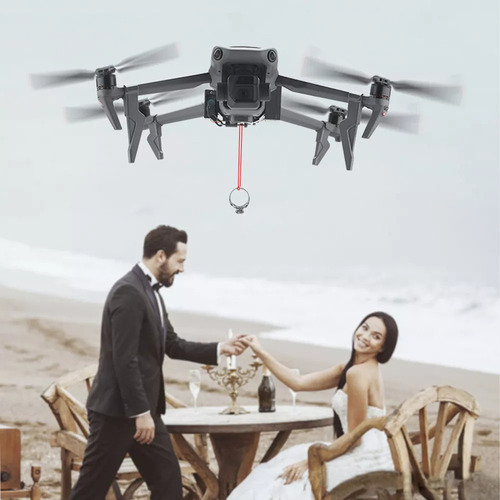 ^ Entrega De Carga Útil Del Sistema Drone Thrower Para
