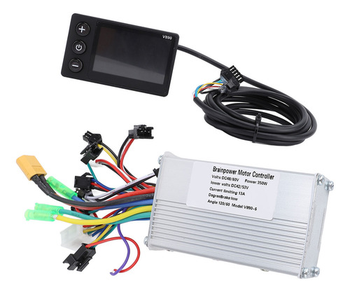 Controlador De 48 V, 60 V, 350 W, Pantalla Lcd Sin Escobilla