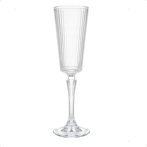 Set X12 Copa De Vidrio Flauta Champagne Kuchen Color Transparente