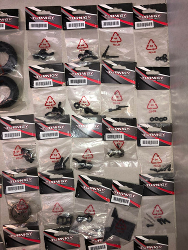 Lote Com 56 Peças Turnigy Novas Sem Uso Lacradas Sct 1/16