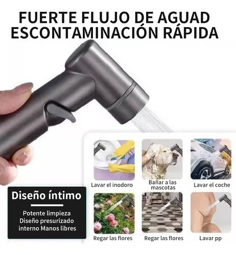 Bidé De Mano Conjunto Válvula De Control Doble Pulverizador