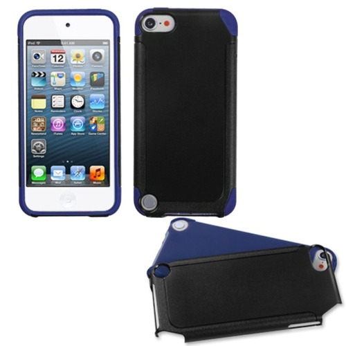 Case Mp3 Asmyna Black/dark Blue Frosted Fusion Protector 