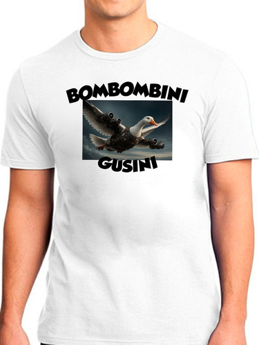 Remera Unisex Bombombini Gusini Italian Brainrot Meme