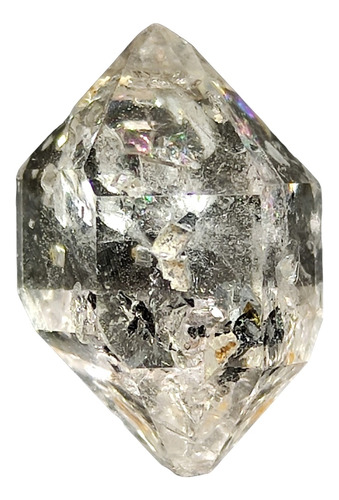 Cuarzo Diamante De Herkimer Cristalino 2g. + Caja Exhibidora
