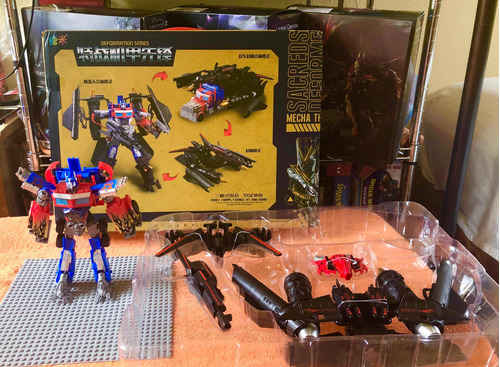 Transformers Optimus Prime Armadura Jet Plus Xq-13